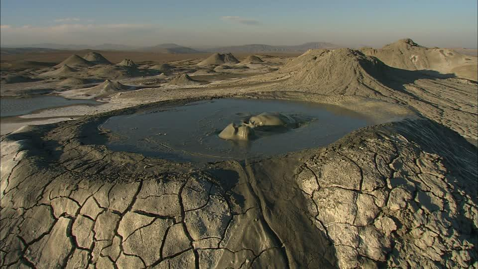 Mud volcanoes